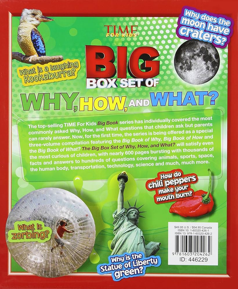 Amazon.com: TIME For Kids Big Box Set of Why, How and What
